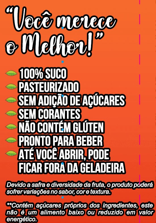 Kit 8 Sucos de Laranja Natural sem Glúte ...